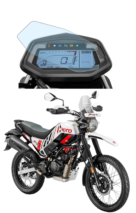 Screen Guard Compatible with Xpulse 200 4V | Screen Protector Compatible with Xpulse